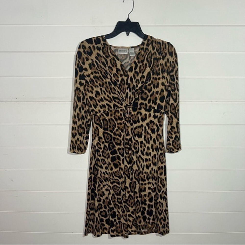 Chicos animal print dress